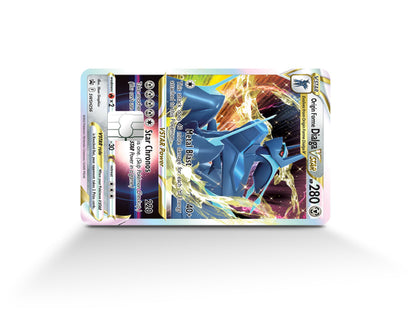 Anime Town Creations Credit Card Dialga Pokemon Card Full Skins - Anime Pokemon Credit Card Skin