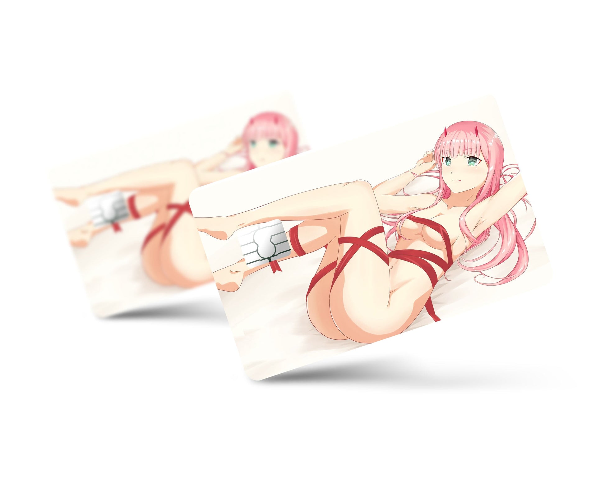 Anime Town Creations Credit Card Darling in the Franxx Zero Two Hot Full Skins - Anime Darling in the Franxx Credit Card Skin