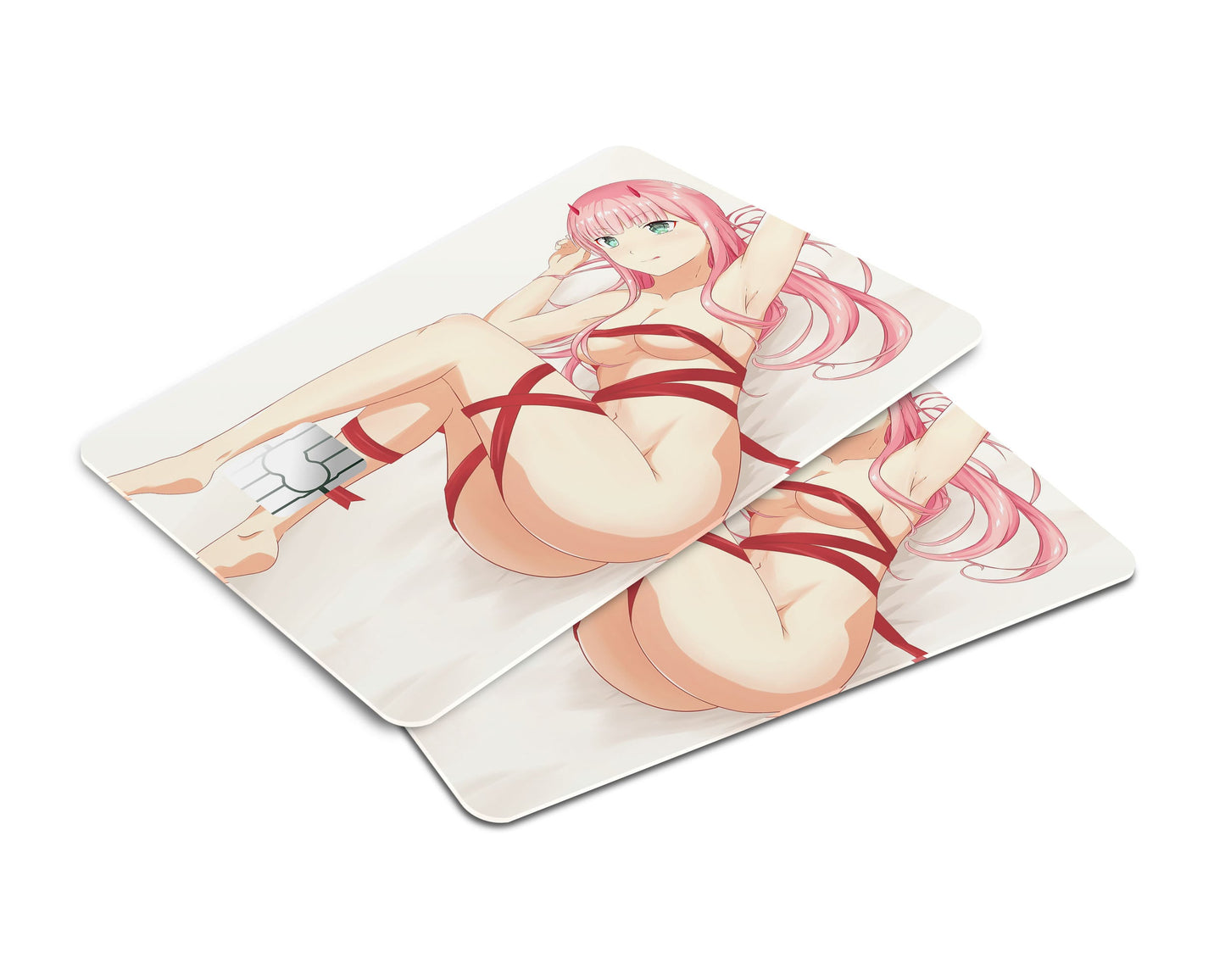 Anime Town Creations Credit Card Darling in the Franxx Zero Two Hot Window Skins - Anime Darling in the Franxx Credit Card Skin