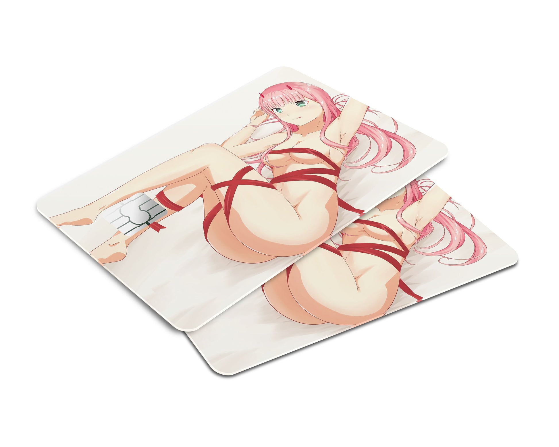 Anime Town Creations Credit Card Darling in the Franxx Zero Two Hot Window Skins - Anime Darling in the Franxx Credit Card Skin