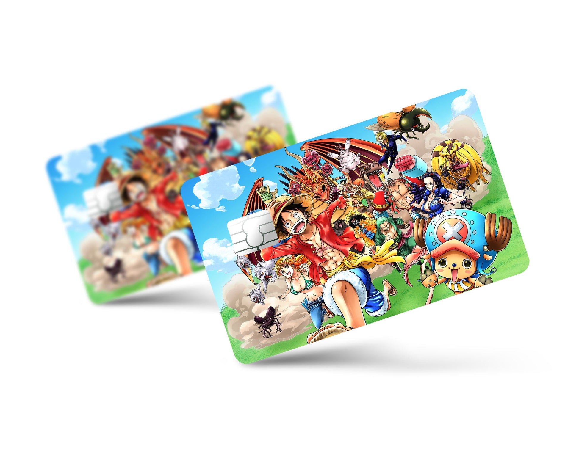 Anime Town Creations Credit Card One Piece Luffy Gang Full Skins - Anime One Piece Credit Card Skin