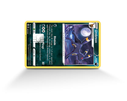Anime Town Creations Credit Card Cute Umbreon Pokemon Card Full Skins - Anime Pokemon Credit Card Skin