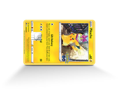 Anime Town Creations Credit Card Gift Pikachu Pokemon Card Full Skins - Anime Pokemon Credit Card Skin