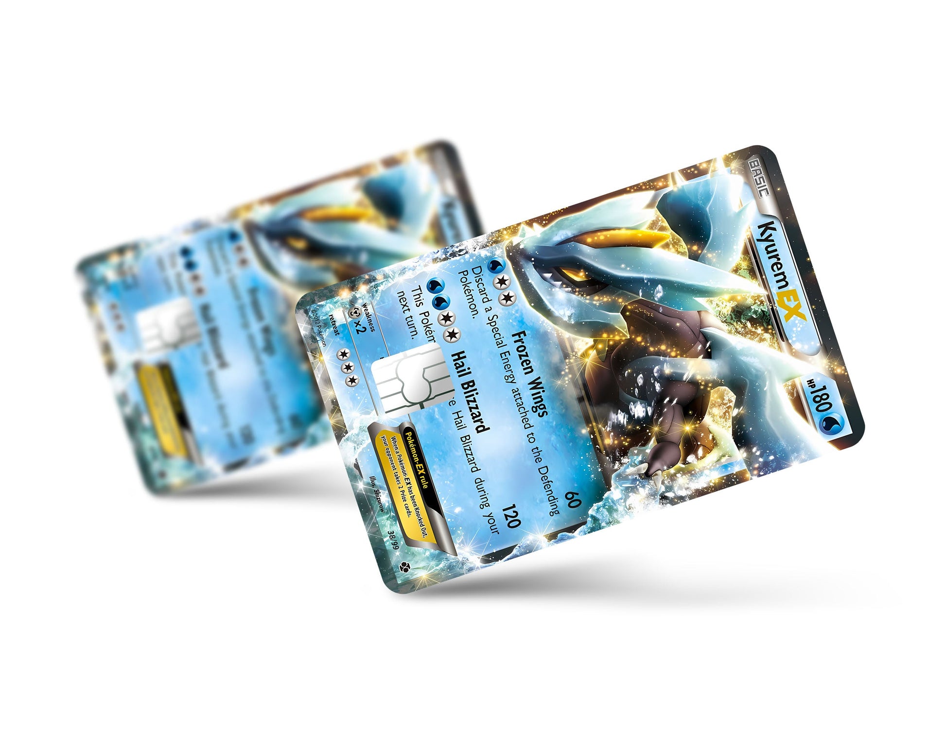 Anime Town Creations Credit Card Kyurem Pokemon Card Full Skins - Anime Pokemon Credit Card Skin