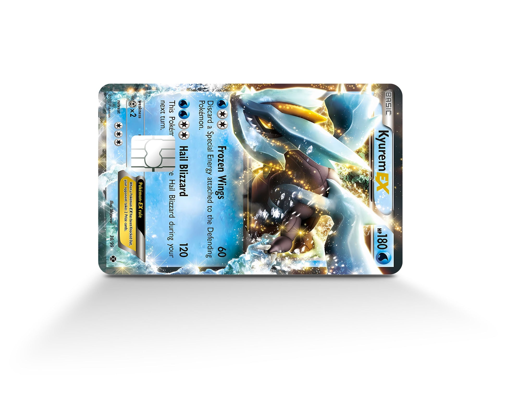 Anime Town Creations Credit Card Kyurem Pokemon Card Full Skins - Anime Pokemon Credit Card Skin