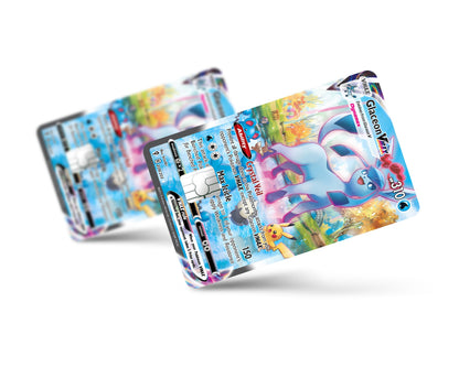Anime Town Creations Credit Card Rare Glaceon Pokemon Card Full Skins - Anime Pokemon Credit Card Skin