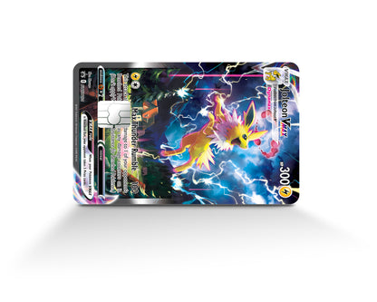 Anime Town Creations Credit Card Rare Jolteon Pokemon Card Full Skins - Anime Pokemon Credit Card Skin