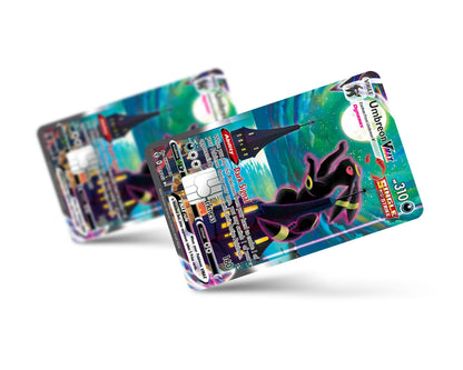 Anime Town Creations Credit Card Rare Umbreon Pokemon Card Full Skins - Anime Pokemon Credit Card Skin