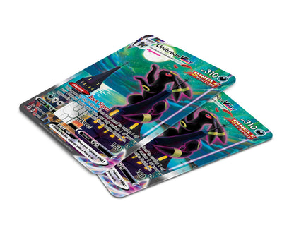 Anime Town Creations Credit Card Rare Umbreon Pokemon Card Window Skins - Anime Pokemon Credit Card Skin