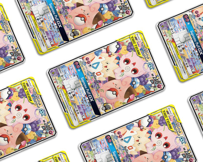 Anime Town Creations Credit Card Tag Cute Togepi Cleffa Igglybuff Pokemon Card Window Skins - Anime Pokemon Credit Card Skin