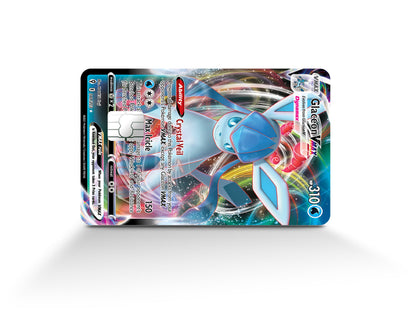 Anime Town Creations Credit Card Vmax Glaceon Pokemon Card Full Skins - Anime Pokemon Credit Card Skin