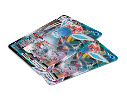 Anime Town Creations Credit Card Vmax Glaceon Pokemon Card Window Skins - Anime Pokemon Credit Card Skin