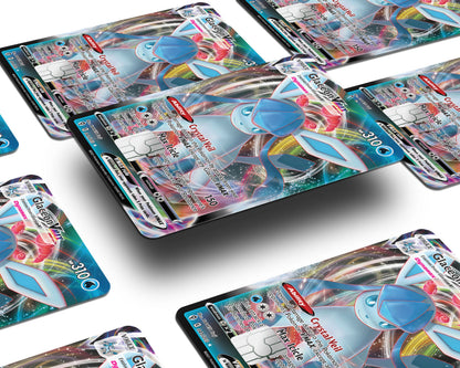 Anime Town Creations Credit Card Vmax Glaceon Pokemon Card Window Skins - Anime Pokemon Credit Card Skin