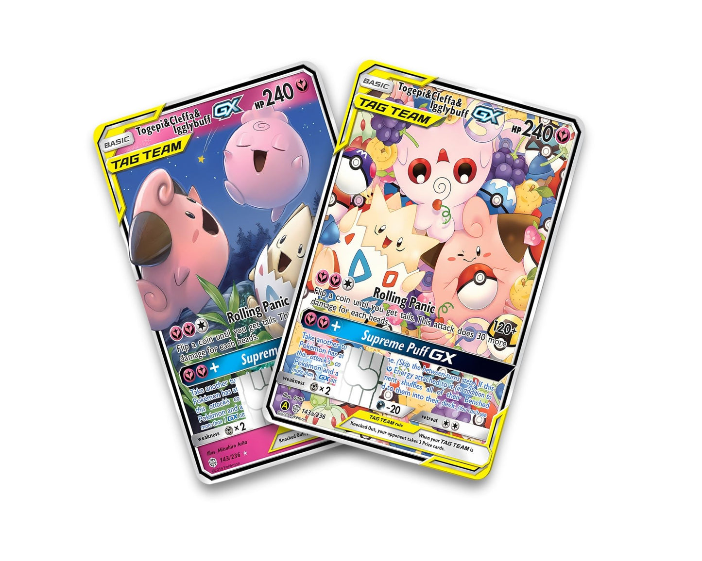 Pokemon Supreme Puff Credit Card Bundle Skin