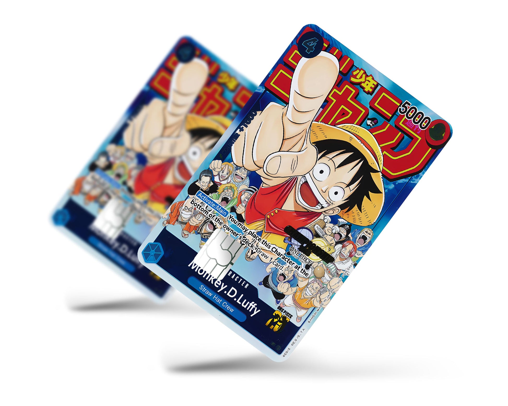 Anime Town Creations Credit Card Events Luffy One Piece Card Full Skins - Anime One Piece Credit Card Skin