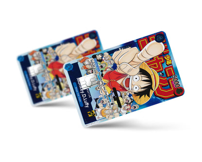 Anime Town Creations Credit Card Events Luffy One Piece Card Full Skins - Anime One Piece Credit Card Skin
