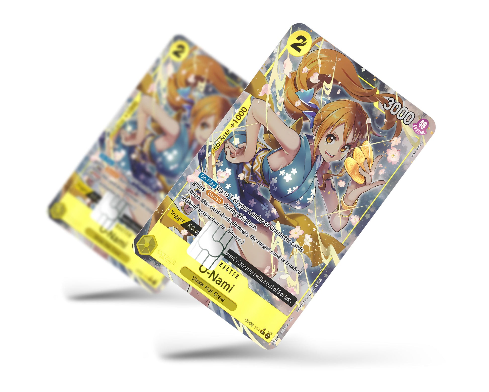 Anime Town Creations Credit Card Nami One Piece Card Full Skins - Anime One Piece Credit Card Skin