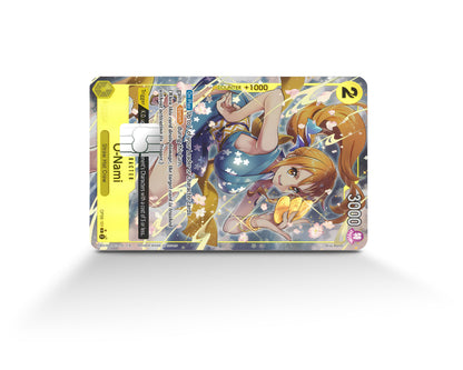 Anime Town Creations Credit Card Nami One Piece Card Full Skins - Anime One Piece Credit Card Skin