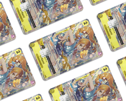 Anime Town Creations Credit Card Nami One Piece Card Window Skins - Anime One Piece Credit Card Skin
