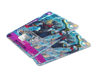 Anime Town Creations Credit Card Sanjir One Piece Card Window Skins - Anime One Piece Credit Card Skin