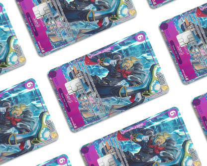 Anime Town Creations Credit Card Sanjir One Piece Card Window Skins - Anime One Piece Credit Card Skin