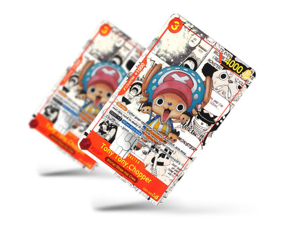 Anime Town Creations Credit Card Tony Tony Chopper Manga One Piece Card Full Skins - Anime One Piece Credit Card Skin