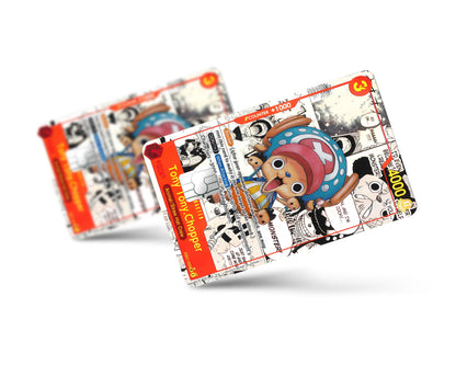 Anime Town Creations Credit Card Tony Tony Chopper Manga One Piece Card Full Skins - Anime One Piece Credit Card Skin
