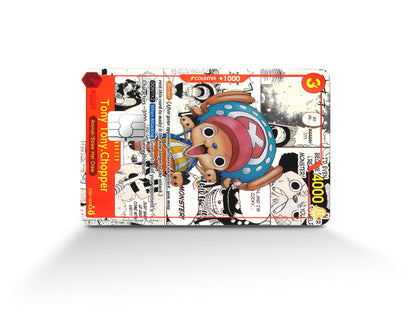 Anime Town Creations Credit Card Tony Tony Chopper Manga One Piece Card Full Skins - Anime One Piece Credit Card Skin