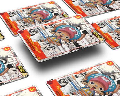 Anime Town Creations Credit Card Tony Tony Chopper Manga One Piece Card Window Skins - Anime One Piece Credit Card Skin
