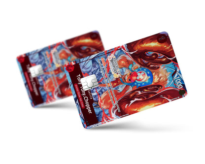Anime Town Creations Credit Card Treasure Cup Chopper One Piece Card Full Skins - Anime One Piece Credit Card Skin