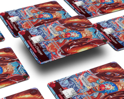 Anime Town Creations Credit Card Treasure Cup Chopper One Piece Card Window Skins - Anime One Piece Credit Card Skin