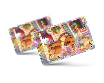 Pokemon Pikachu & Eevee Pocket Credit Card Bundle Skin