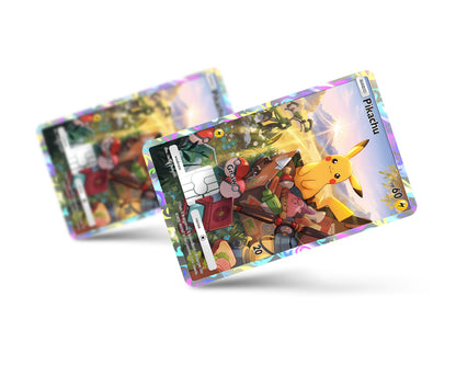 Pokemon Pikachu & Eevee Pocket Credit Card Bundle Skin