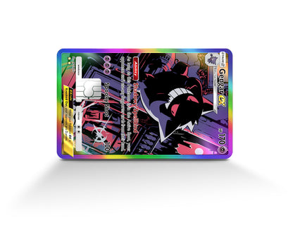 Anime Town Creations Credit Card Gengar Pocket Pokemon Card Full Skins - Anime Pokemon Credit Card Skin