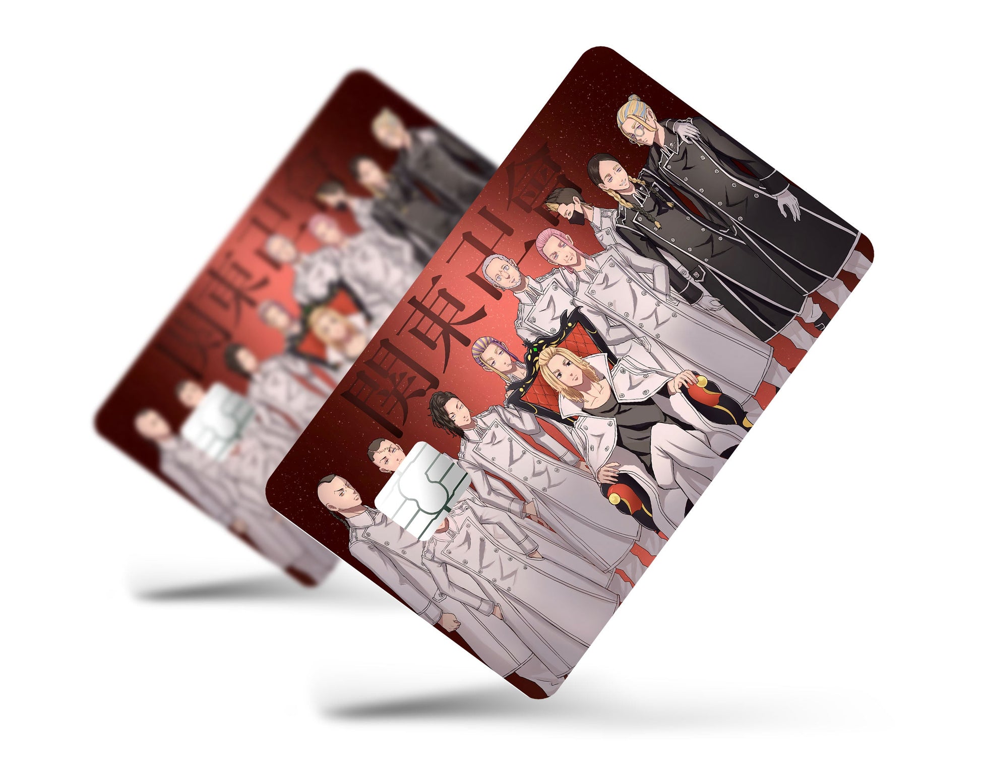 Anime Town Creations Credit Card Tokyo Revengers Kanto Manji Gang Full Skins - Anime Tokyo Revengers Credit Card Skin
