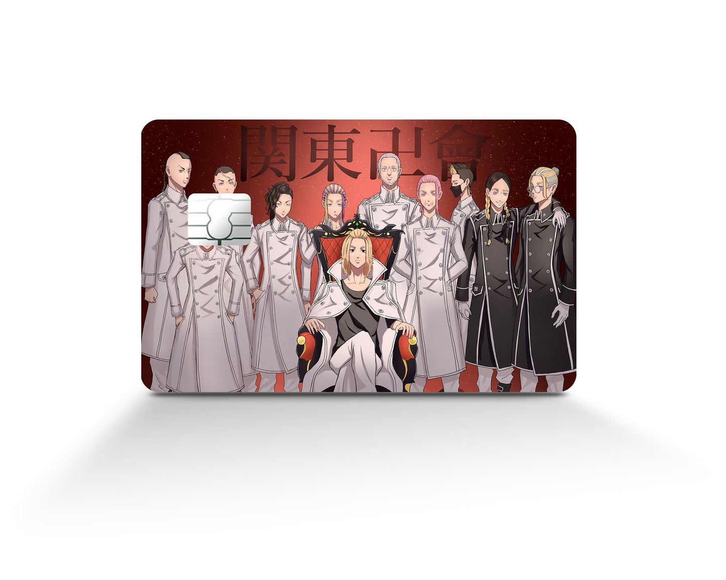 Anime Town Creations Credit Card Tokyo Revengers Kanto Manji Gang Full Skins - Anime Tokyo Revengers Credit Card Skin