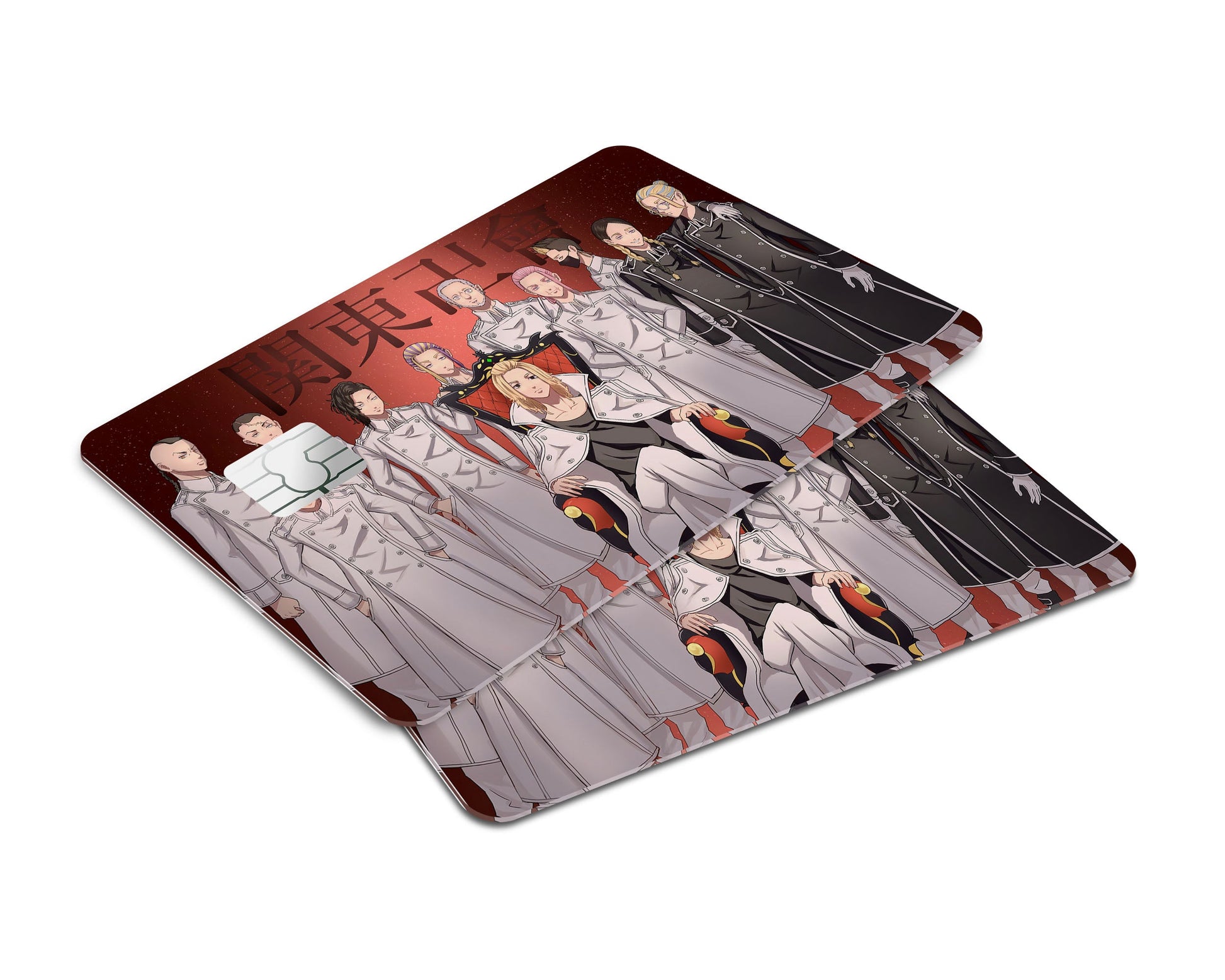 Anime Town Creations Credit Card Tokyo Revengers Kanto Manji Gang Window Skins - Anime Tokyo Revengers Credit Card Skin
