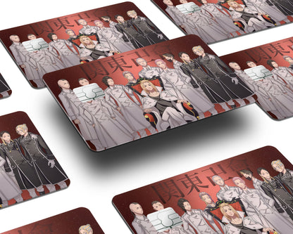 Anime Town Creations Credit Card Tokyo Revengers Kanto Manji Gang Window Skins - Anime Tokyo Revengers Credit Card Skin