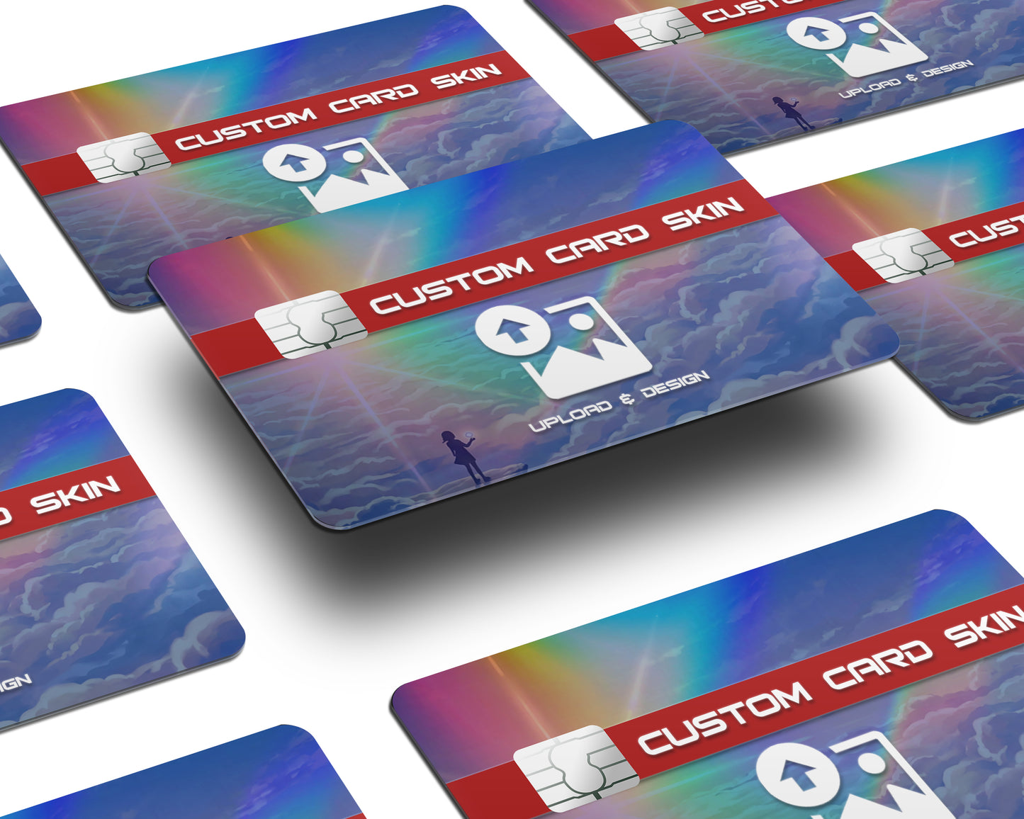 Design Your Own - Holographic Credit Card Skin Cover