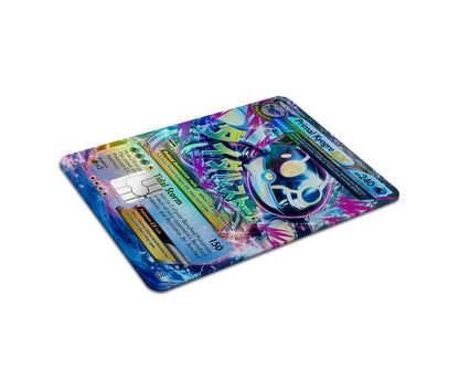 Anime Town Creations Holographic Credit Card Mega Primal Kyogre Pokemon Card Full Skins - Anime Pokemon Holographic Credit Card Skin