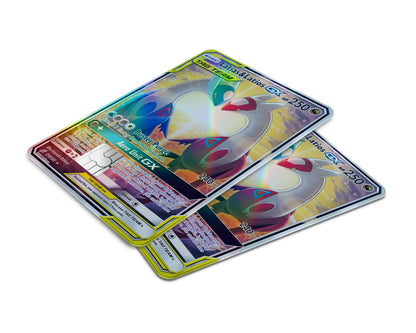 Anime Town Creations Holographic Credit Card Tag Latias & Latios Pokemon Card Window Skins - Anime Pokemon Holographic Credit Card Skin