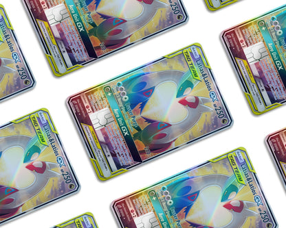 Anime Town Creations Holographic Credit Card Tag Latias & Latios Pokemon Card Window Skins - Anime Pokemon Holographic Credit Card Skin