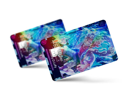 Anime Town Creations Holographic Credit Card Gear 5 Lightning One Piece Card Full Skins - Anime One Piece Holographic Credit Card Skin