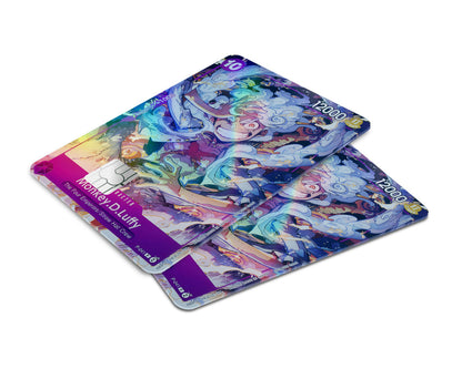 Anime Town Creations Holographic Credit Card Gear 5 Luffy Smile One Piece Card Window Skins - Anime One Piece Holographic Credit Card Skin