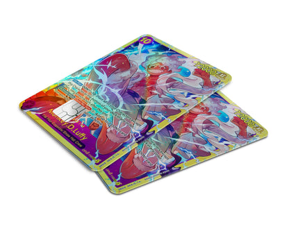 Anime Town Creations Holographic Credit Card Joyboy Luffy One Piece Card Window Skins - Anime One Piece Holographic Credit Card Skin