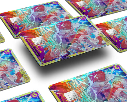 Anime Town Creations Holographic Credit Card Joyboy Luffy One Piece Card Window Skins - Anime One Piece Holographic Credit Card Skin