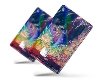 Anime Town Creations Holographic Credit Card Sabo One Piece Card Full Skins - Anime One Piece Holographic Credit Card Skin