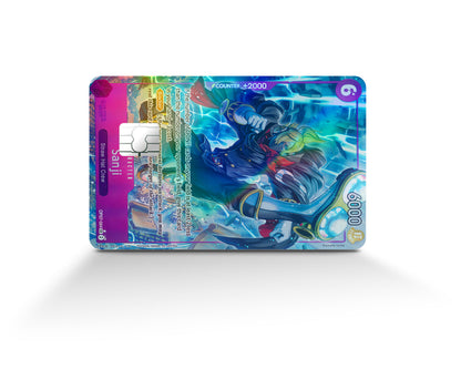 Anime Town Creations Holographic Credit Card Sanjir One Piece Card Full Skins - Anime One Piece Holographic Credit Card Skin