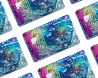 Anime Town Creations Holographic Credit Card Sanjir One Piece Card Window Skins - Anime One Piece Holographic Credit Card Skin