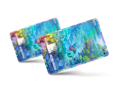 Pokemon Starter Pocket Holographic Credit Card Bundle Skin